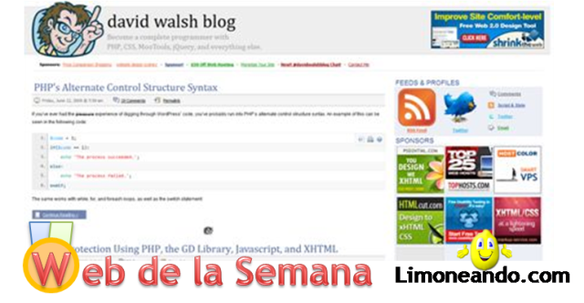 David Walsh Blog