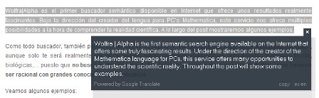 Google Translator Client en una web