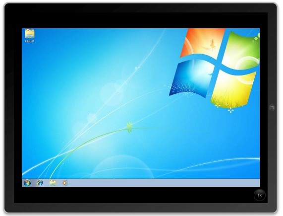 Windows 7 en un iPad