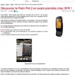 Palm Pre 2 Web SFR