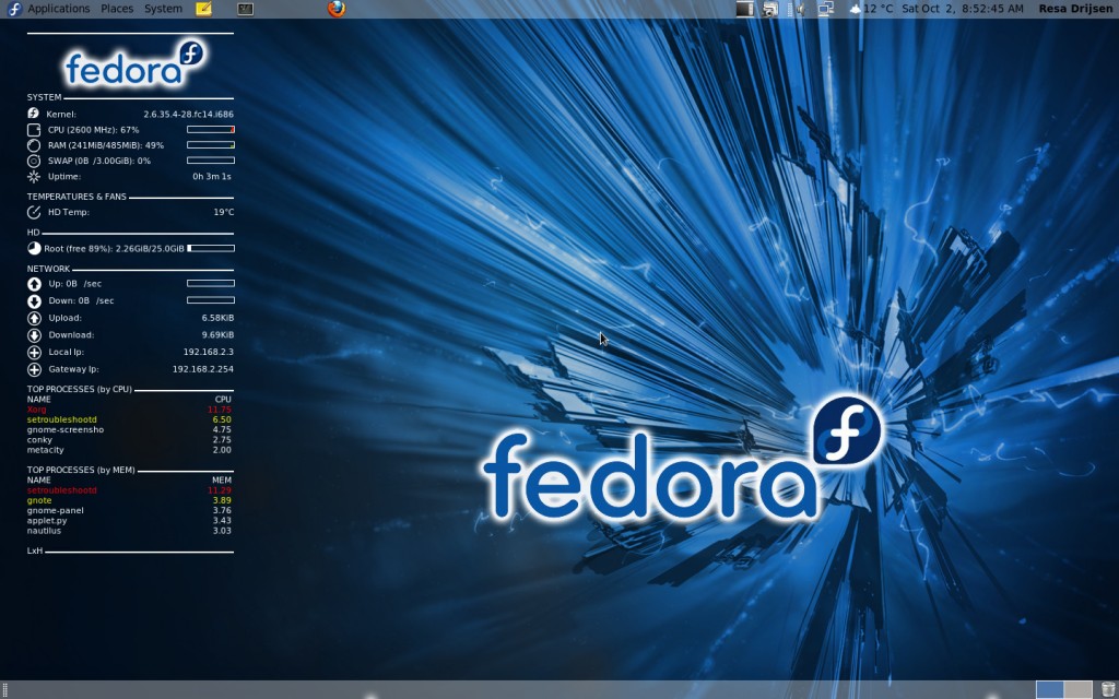 Fedora 14